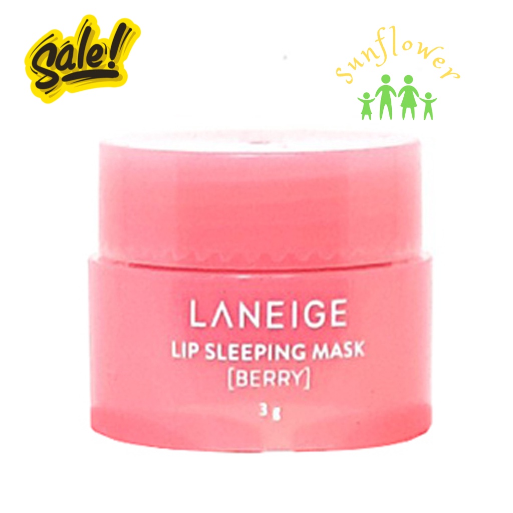 Hũ mặt nạ ủ môi Laneige Lip Sleeping Mask mini 3g Hàn Quốc