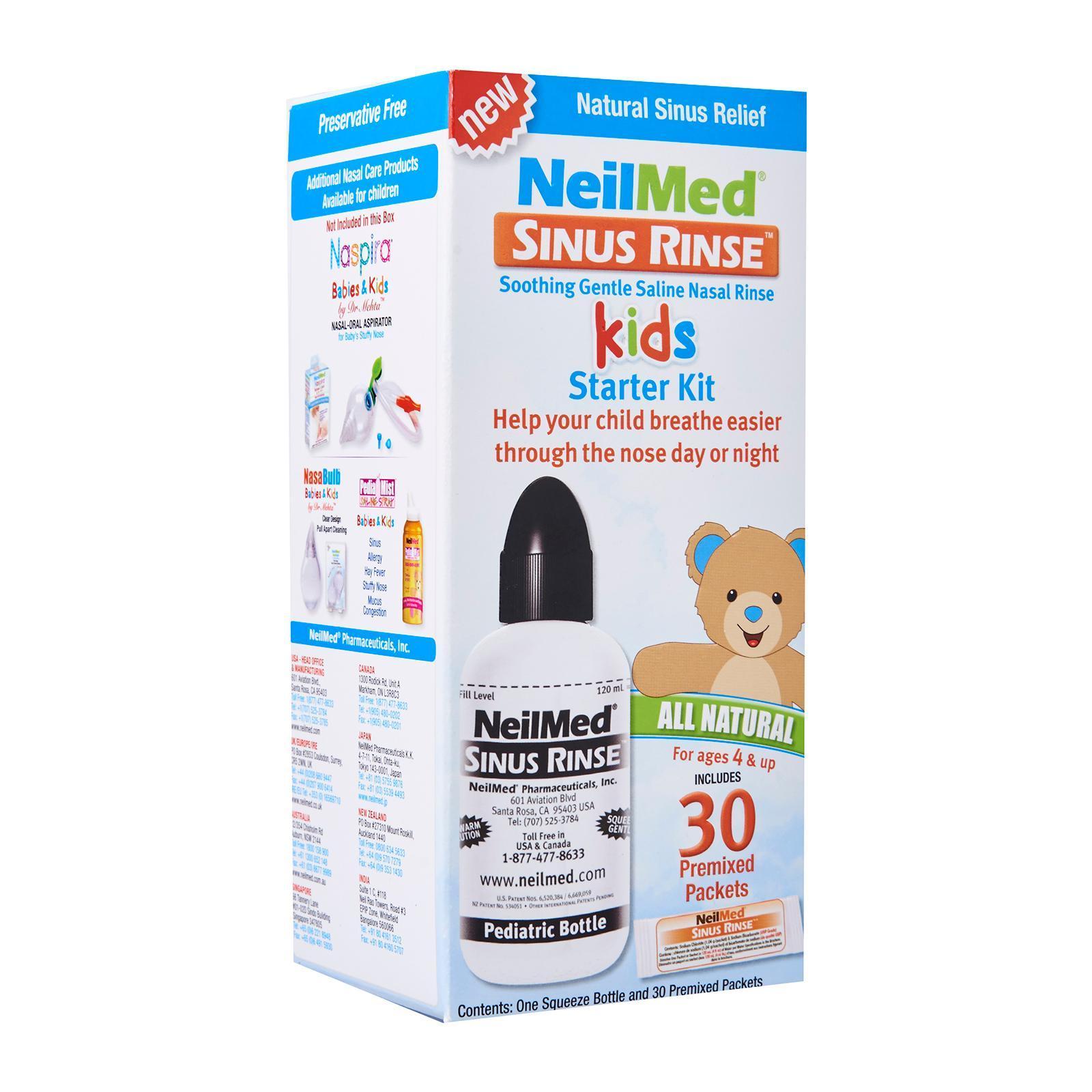 NeilMed Sinus Rinse Pediatric Starter Kit - By Medic Drugstore | Lazada ...