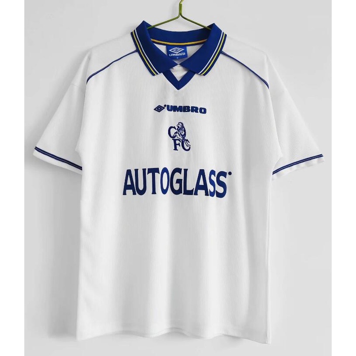 Áo thun bóng đá phong cách retro 1998/00 chelsea