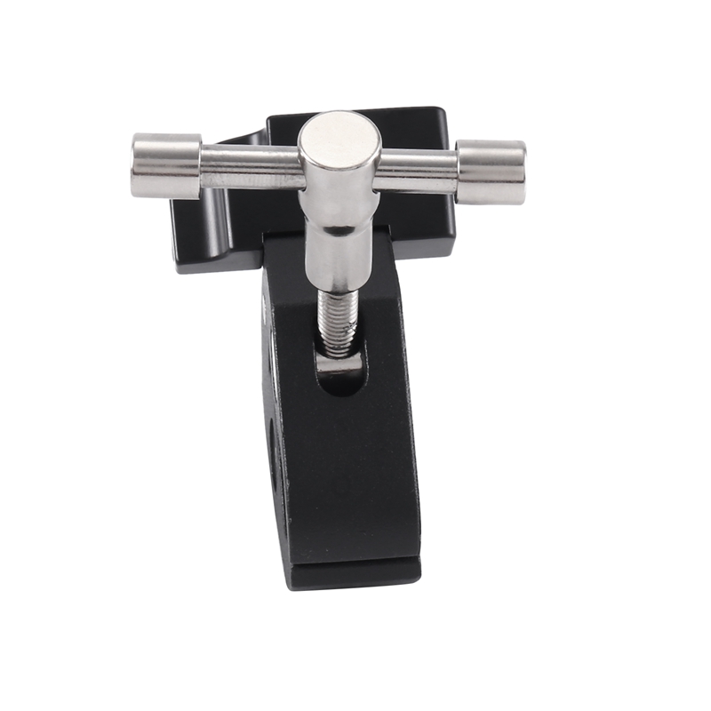 Super Crab Clamp with T Handle & Universal V-Lock Mount Quick Release Adapter for DSLR Camera Battery Mounting