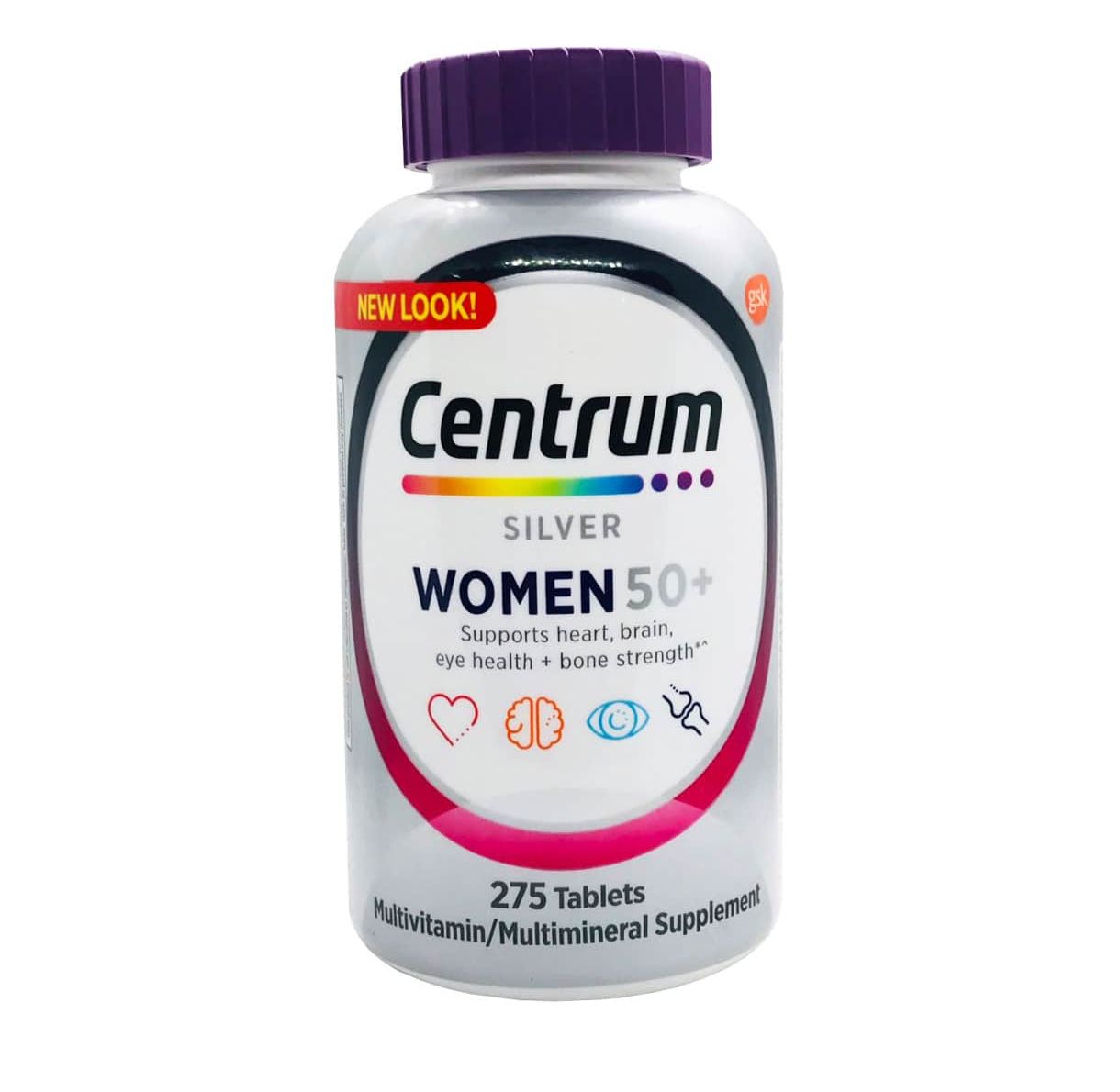 CENTRUM SILVER WOMEN 50+ MULTIVITAMIN, 275 TABLETS | Lazada PH