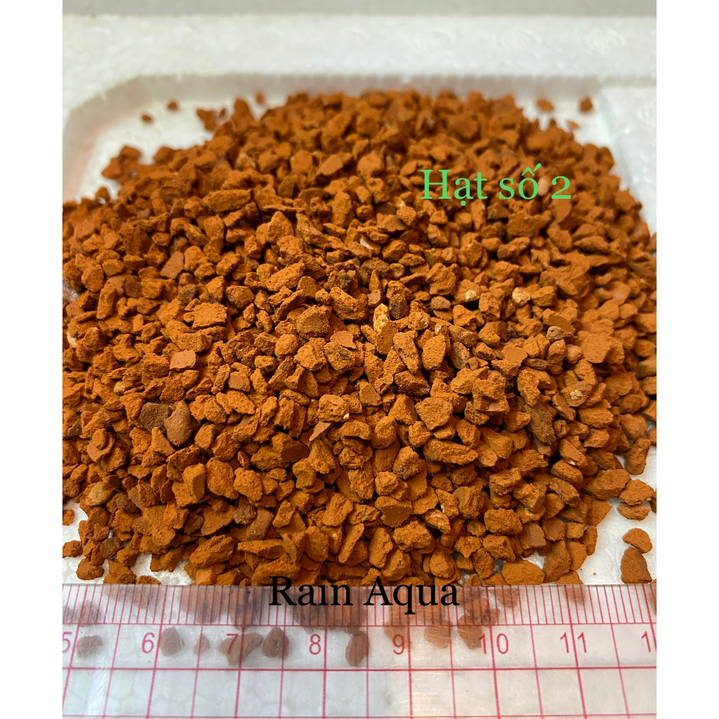 Sạn gốm ceramic , Hạt đỏ không hạt đen. Trang trí, nền thủy sinh.