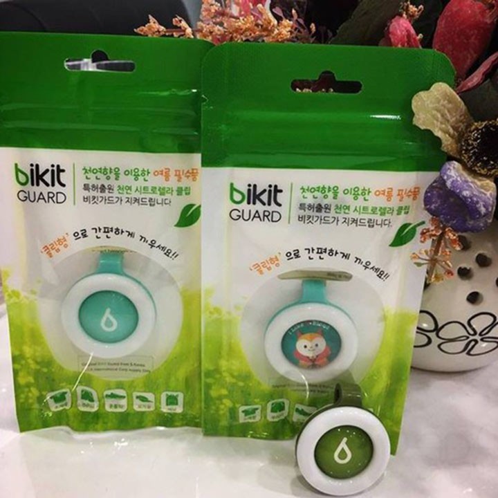 Khuy cài áo chống muỗi Bikit Guard cho bé – Hàn Quốc