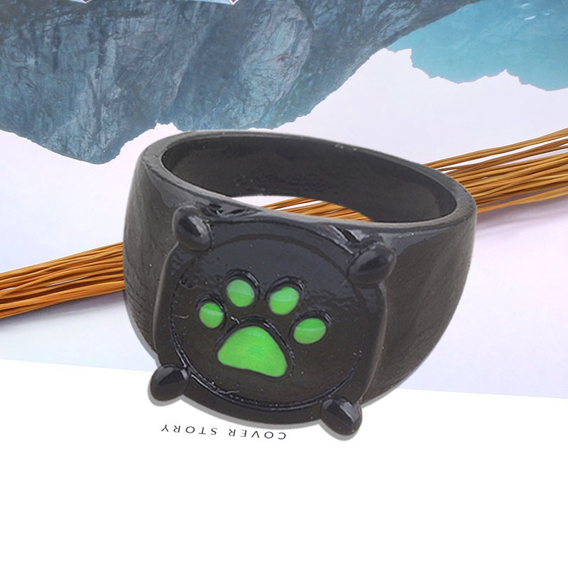 Black Cat Noir Ring Anime Ring Cosplay Costume Rings Jewelry Cat Noir Ring Runrui. 