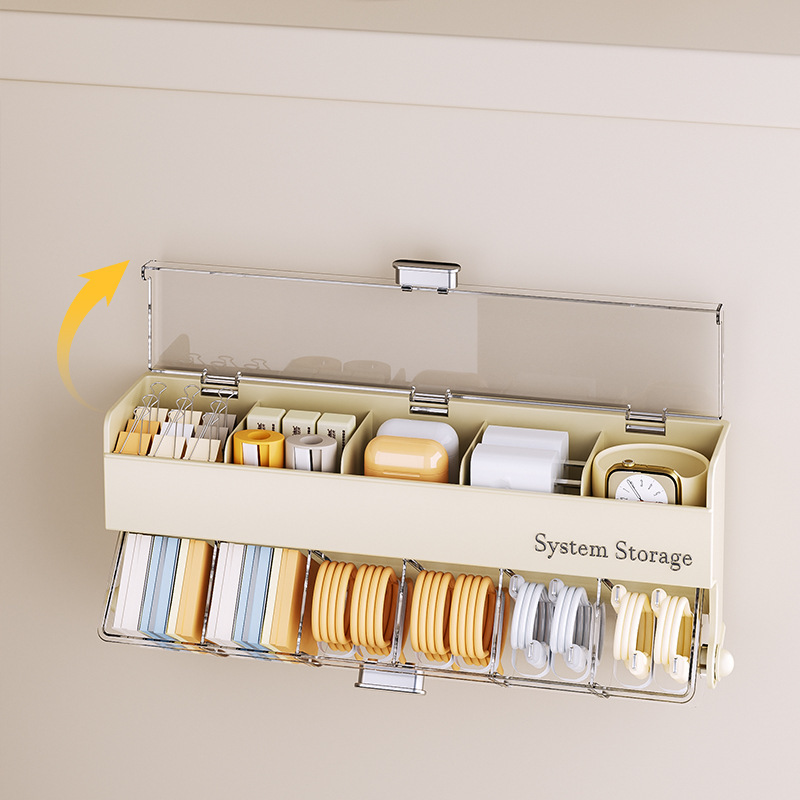 Storage box Wall hanging box Multifunctional wall-mounted storage box Finishing box Underwear socks wardrobe side drawer