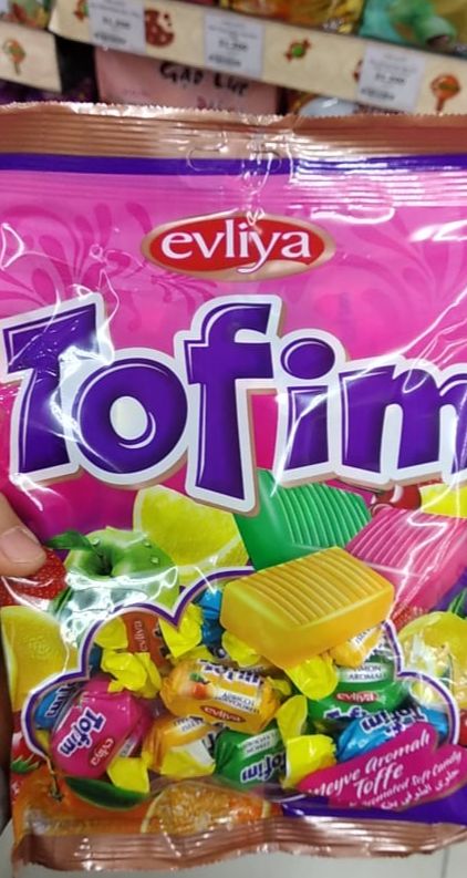 Kẹo trái cây Tofim Evliya 350g