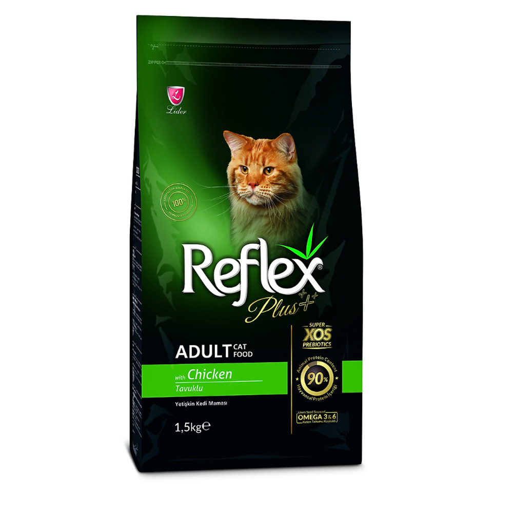 Hạt Reflex Plus cho mèo các loại túi 1,5kg