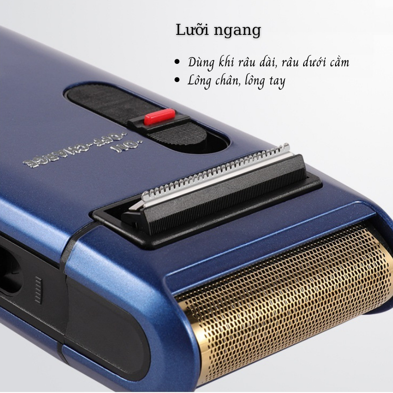 máy cạo râu yandou xanh 312
