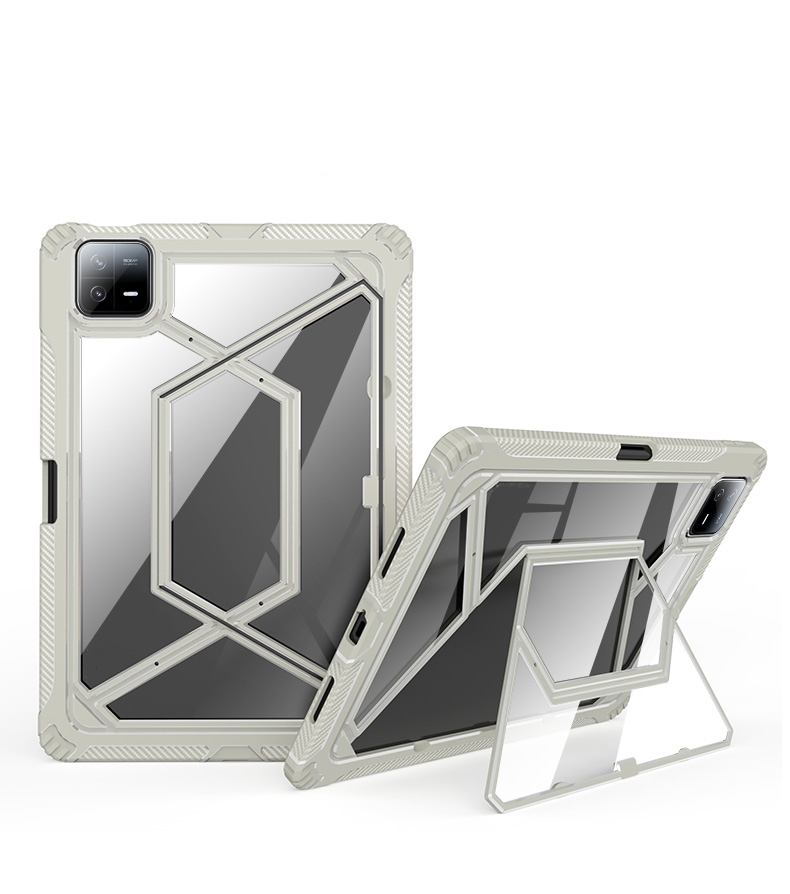 Suitable for Xiaomi 6/6pro tablet PC case with stand TPU + PC protective case