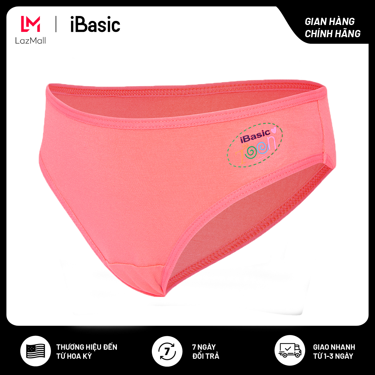 Quần lót hipster học sinh iBasic V115