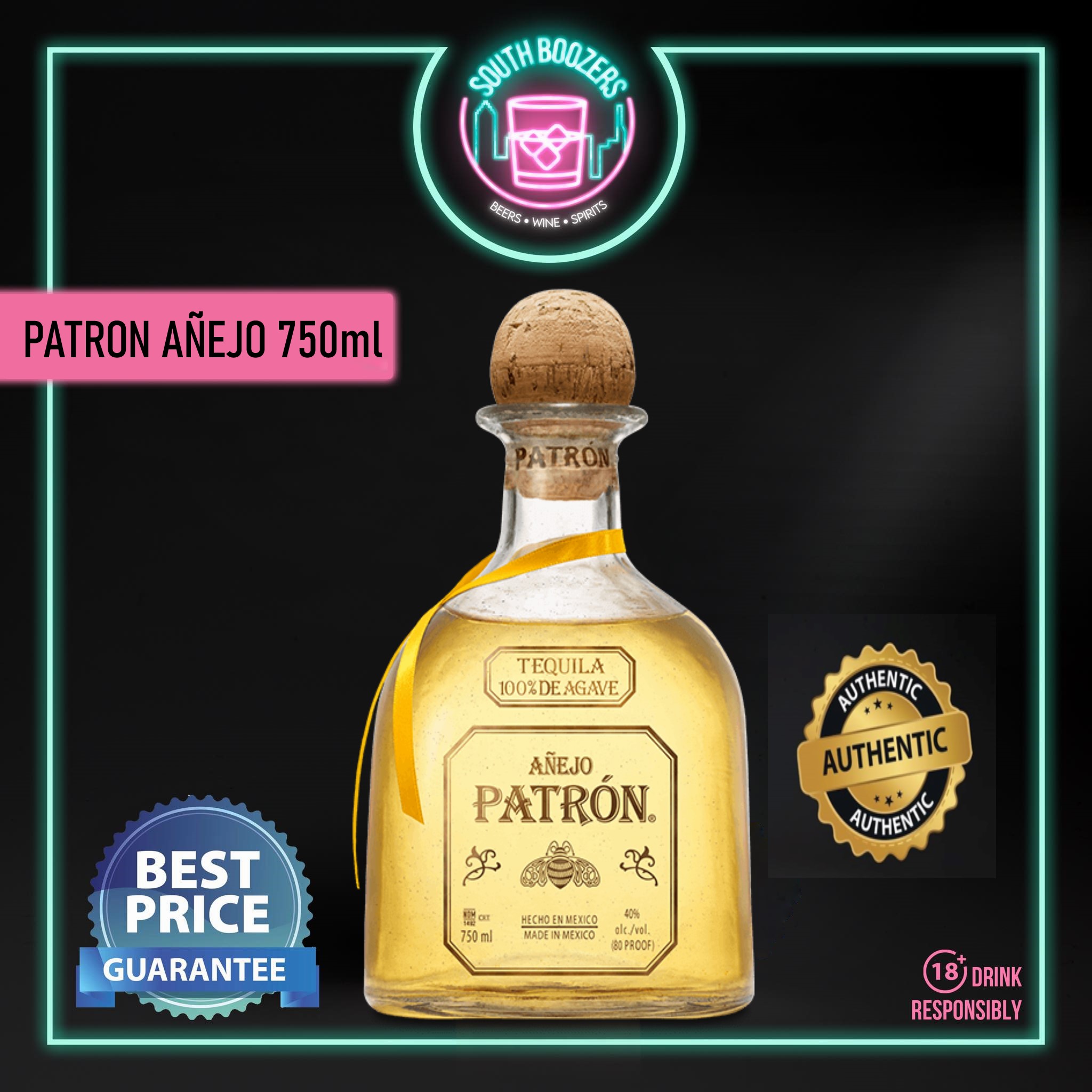 Patron Añejo Tequila 750ml Lazada PH