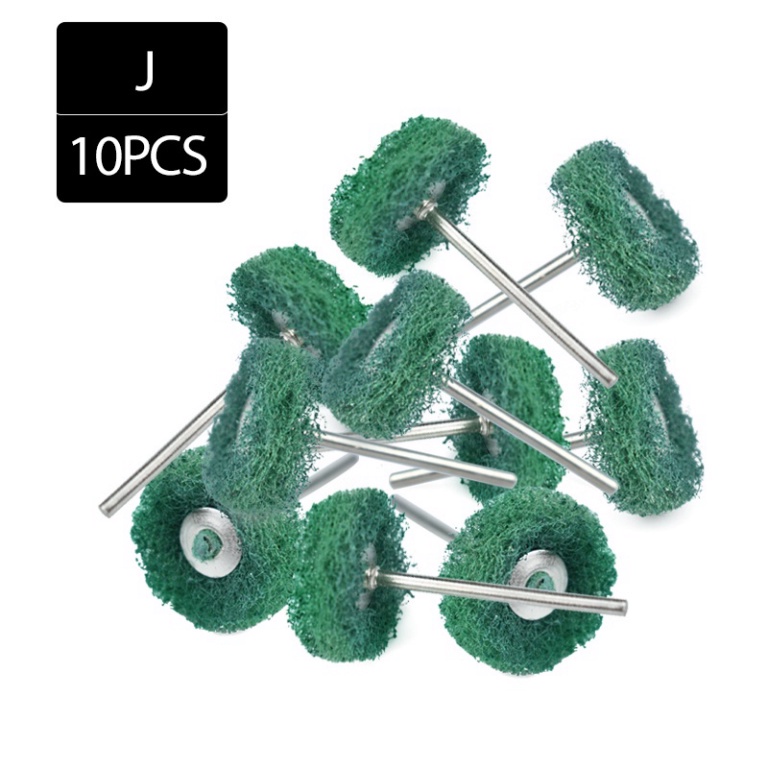 Bộ 10 đầu bàn chải đánh bóng răng 2.35mm