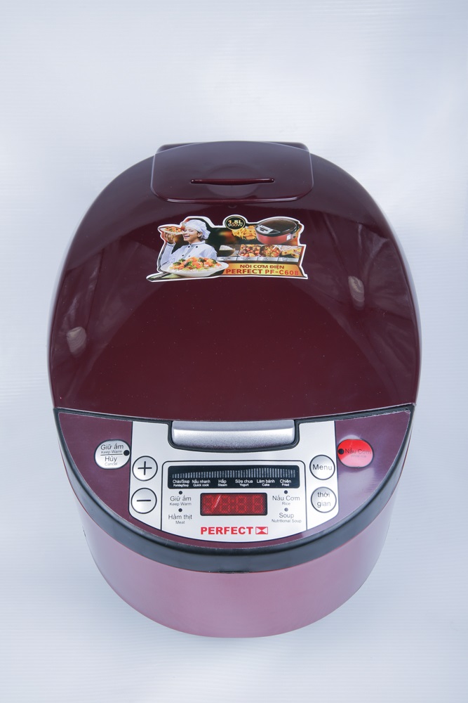 Nồi Cơm Điện Tử Lồng Niêu Perfect PF-C608 900W