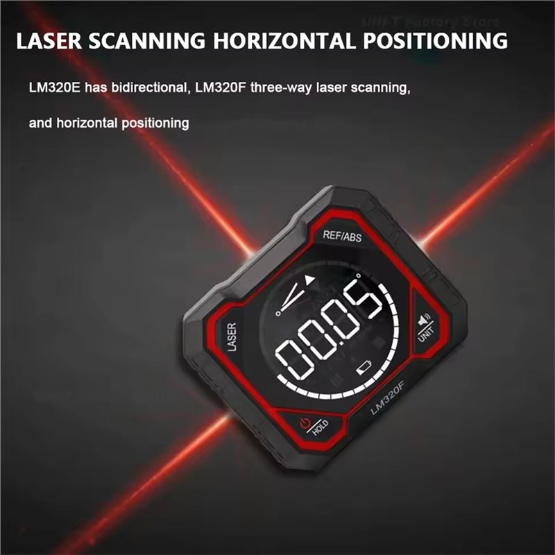 Laser Inclinometer Digital Angle Meter with Absolute Relative Angle ...