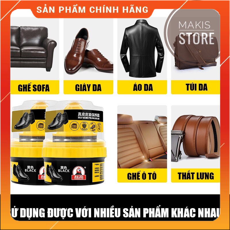 [Xi Giày] Xi Đánh Bóng Giày Da làm bóng nhanh đồ da (PhuKien Shop9x)