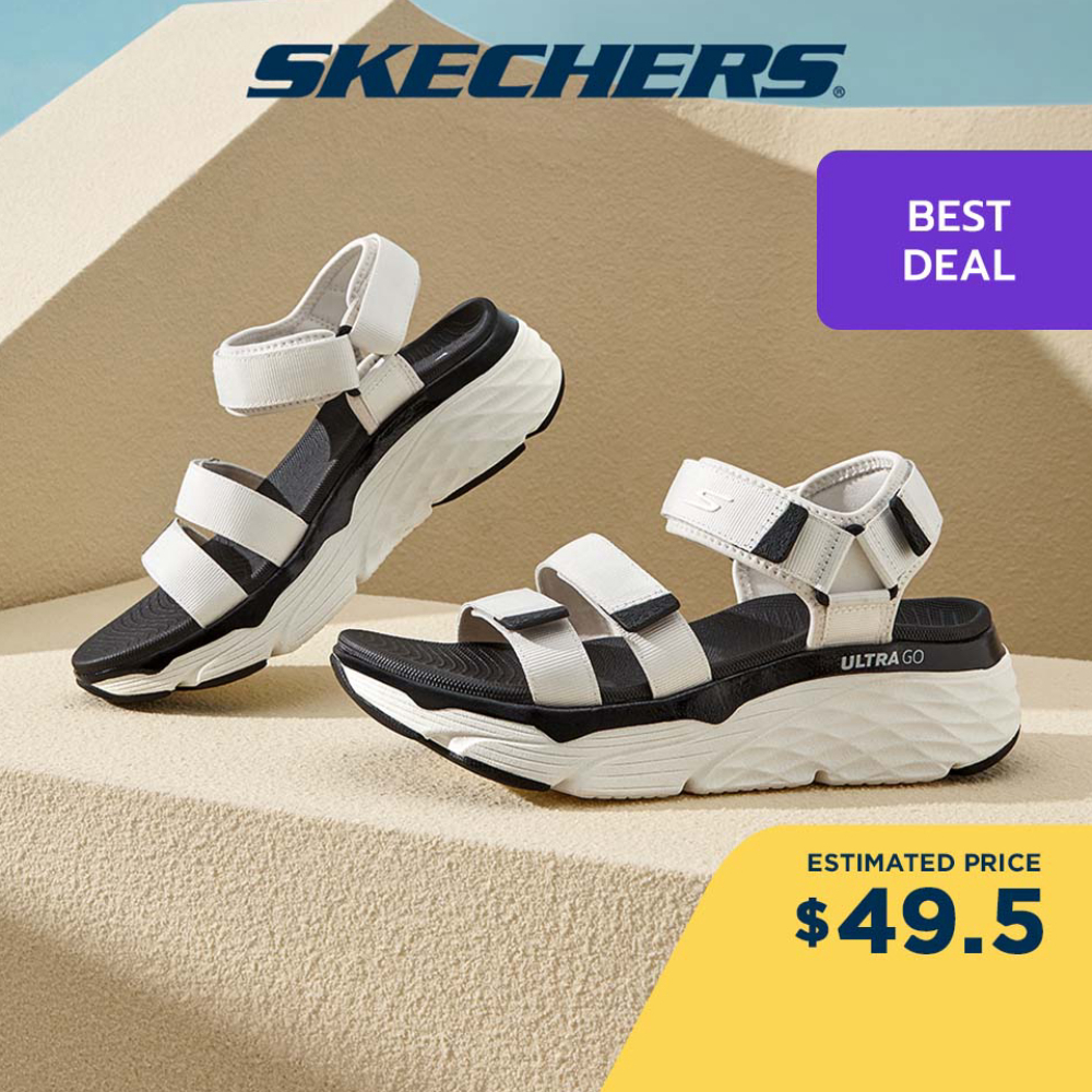 Skechers Women OnTheGO Max Cushioning Lured Walking Sandals 140218