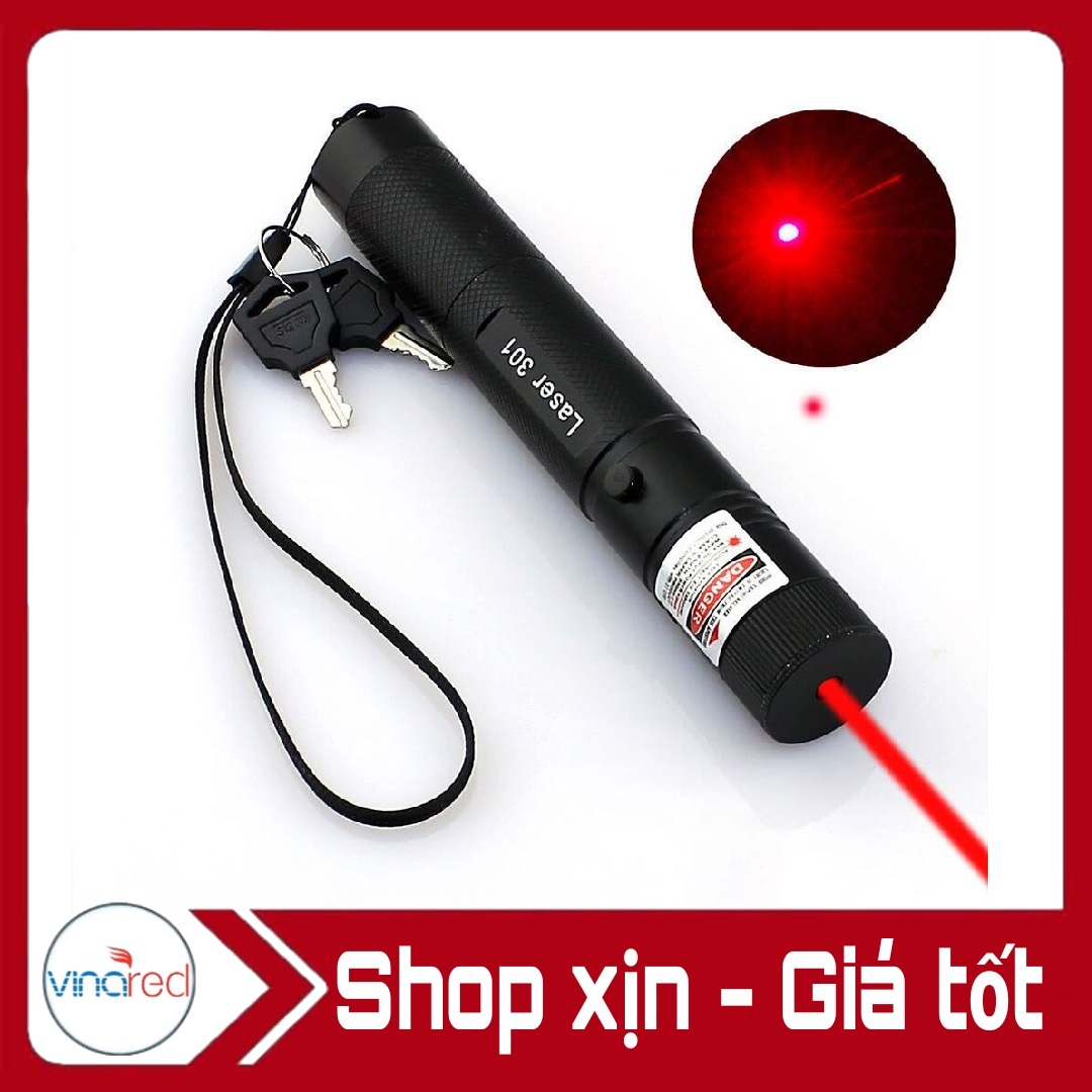 [HCM]Đèn lazer 303 ánh sáng đỏ Lớn