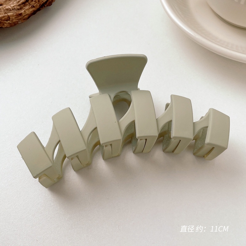 Cocojewelry simple frosted hair clip for women with hair on the back of the head shark clip sexy large hair clip headgea