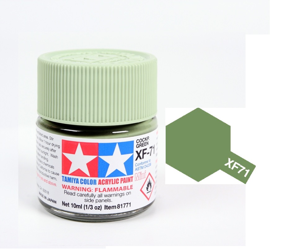 Acrylic ( XF71 ~ XF80  ) sơn mô hình gốc nước 10ML Tamiya