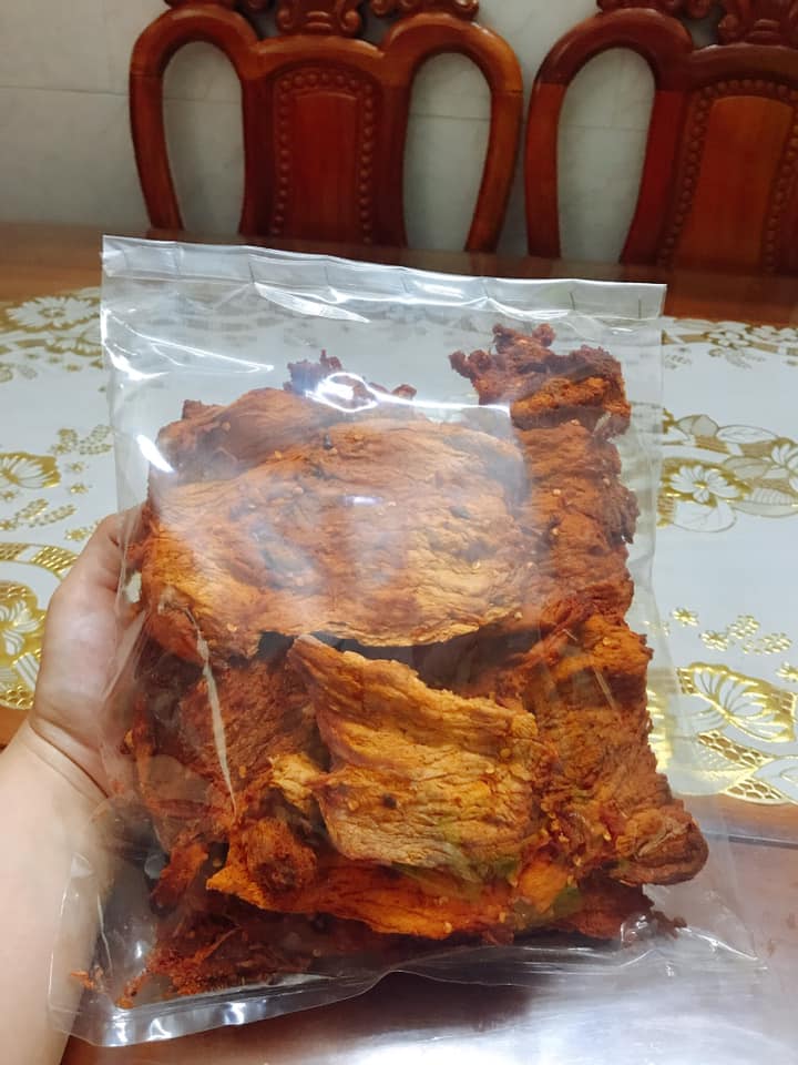 Khô bò sấy mềm nguyên miếng (500 gram)
