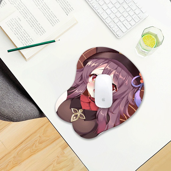 Silicone 3D cute mouse pad large size mouse pad (pad mouse pad computer cute lot Chuot beautiful non-slip cheap)