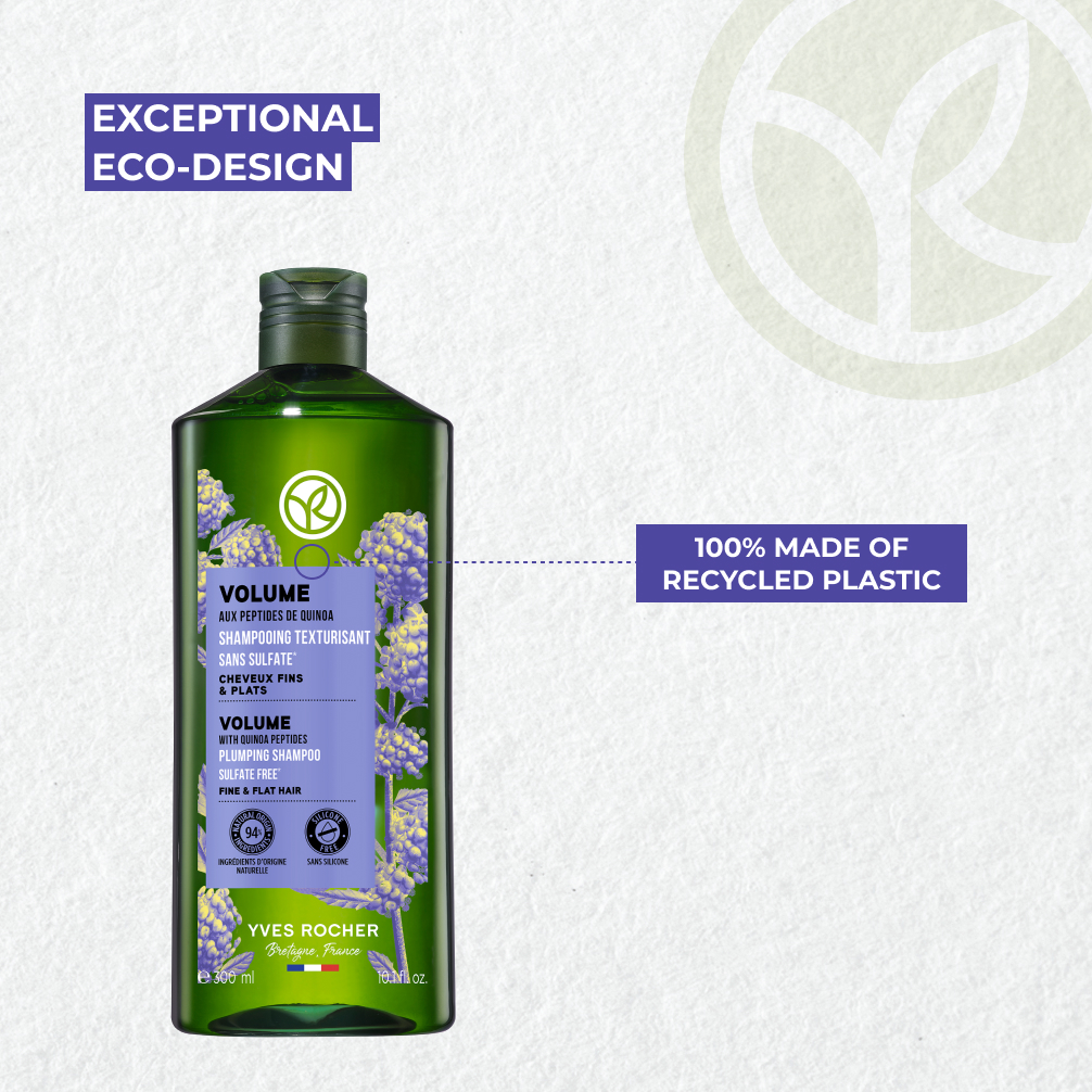 Dầu Gội Làm Phồng Tóc Yves Rocher Volume Plumping Shampoo 300ml