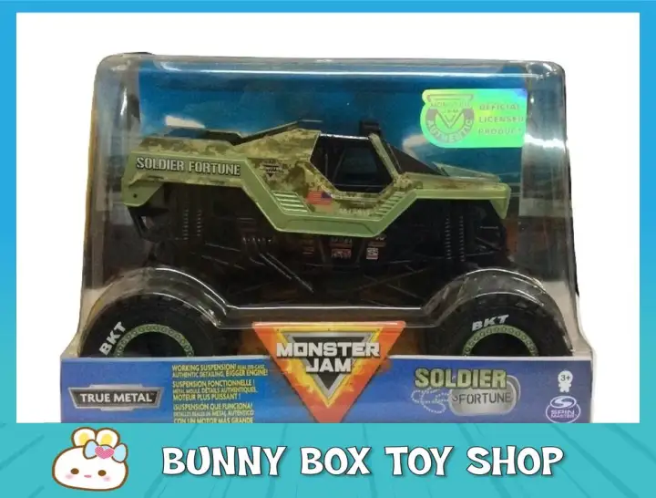 monster jam soldier fortune toy