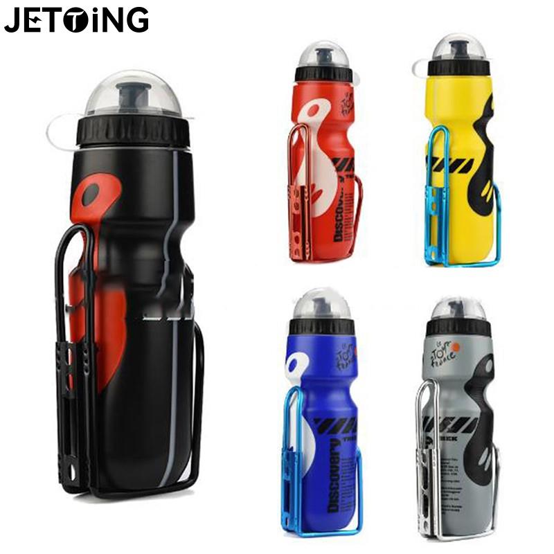 650ml Mountain Bike Cycling Water Drink Bottle And Holder Cage Rack Mtb ...