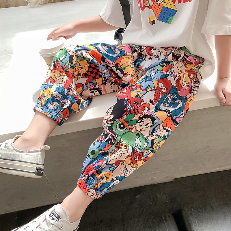 Quần jogger họa tiết hoạt hình cho bé |( N00812 )