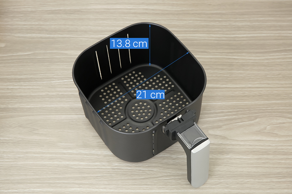 Nồi chiên không dầu Sharp KF-AF55EV-BK 5.5 lít