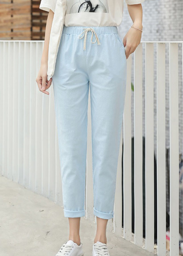 Quần Baggy Nữ Thô Đũi