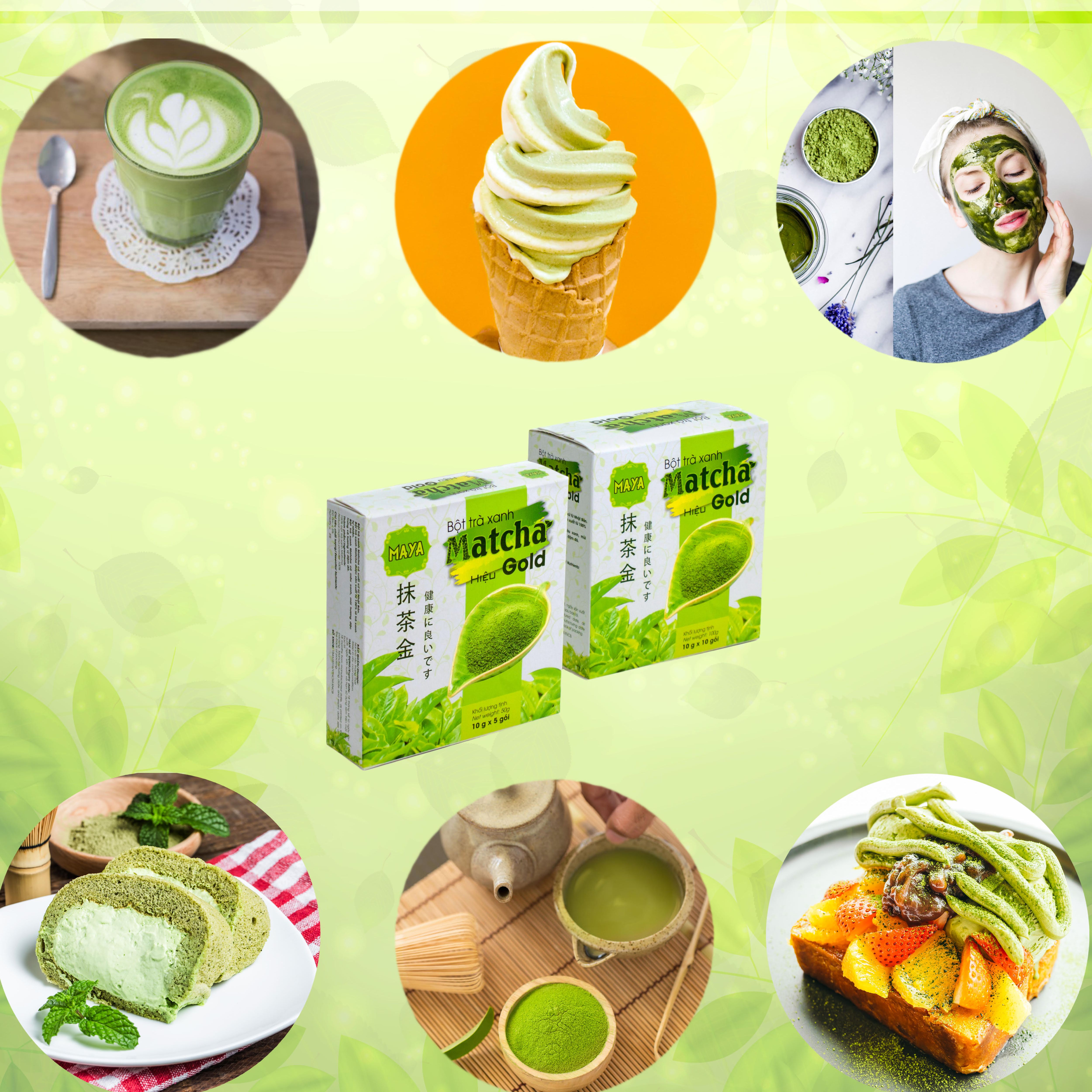 [HCM] Bột trà xanh Matcha gold - 50g