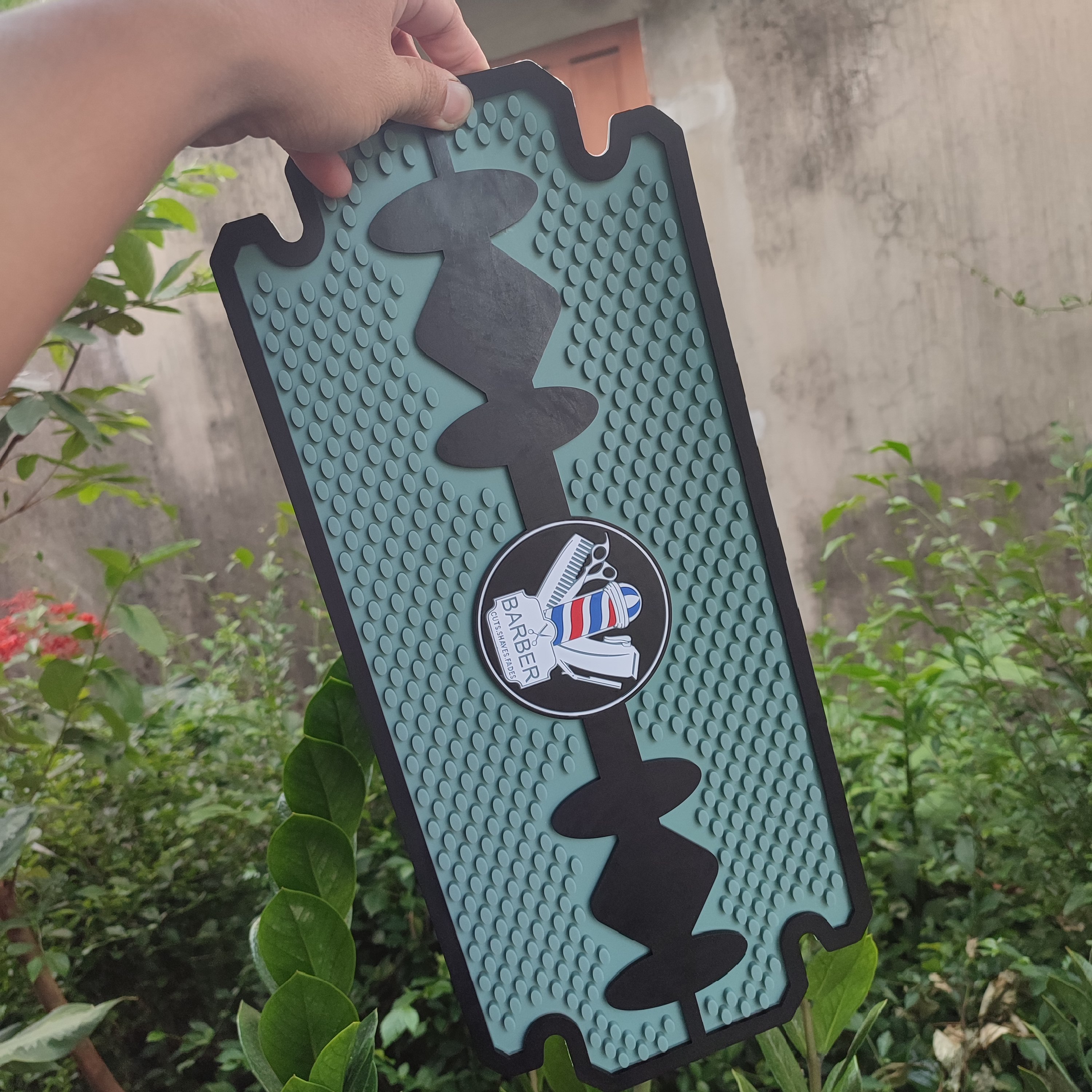 Thảm cao su lót tông đơ (lưỡi lam)