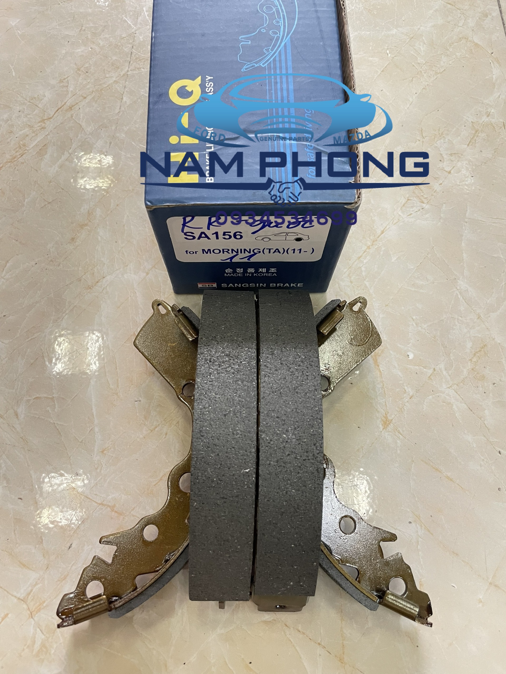 Má phanh sau guốc kia morning 2011-2016 - sa156
