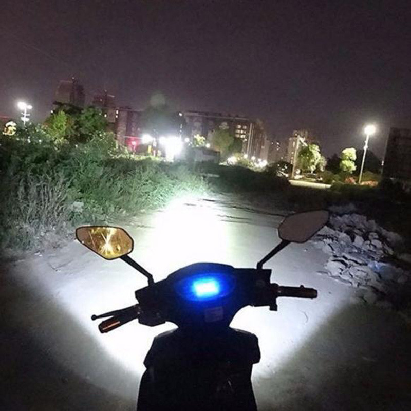 Đèn Pha LED 15 Bóng 1000lm Dành Cho Xe máy xe điện