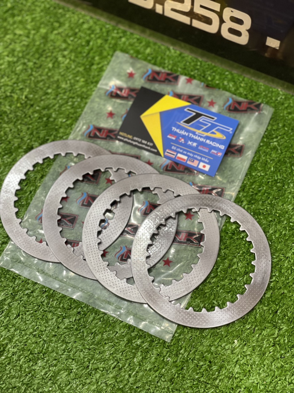 Lá sắt sport NK - Xipo - Rgv - Satria ( bộ 4 lá )