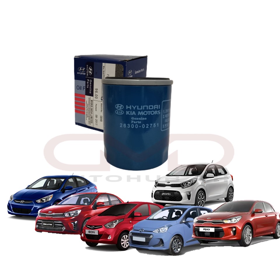 Hyundai Oil Filter for Hyundai AccentEonKia SolutoPicanto Lazada PH
