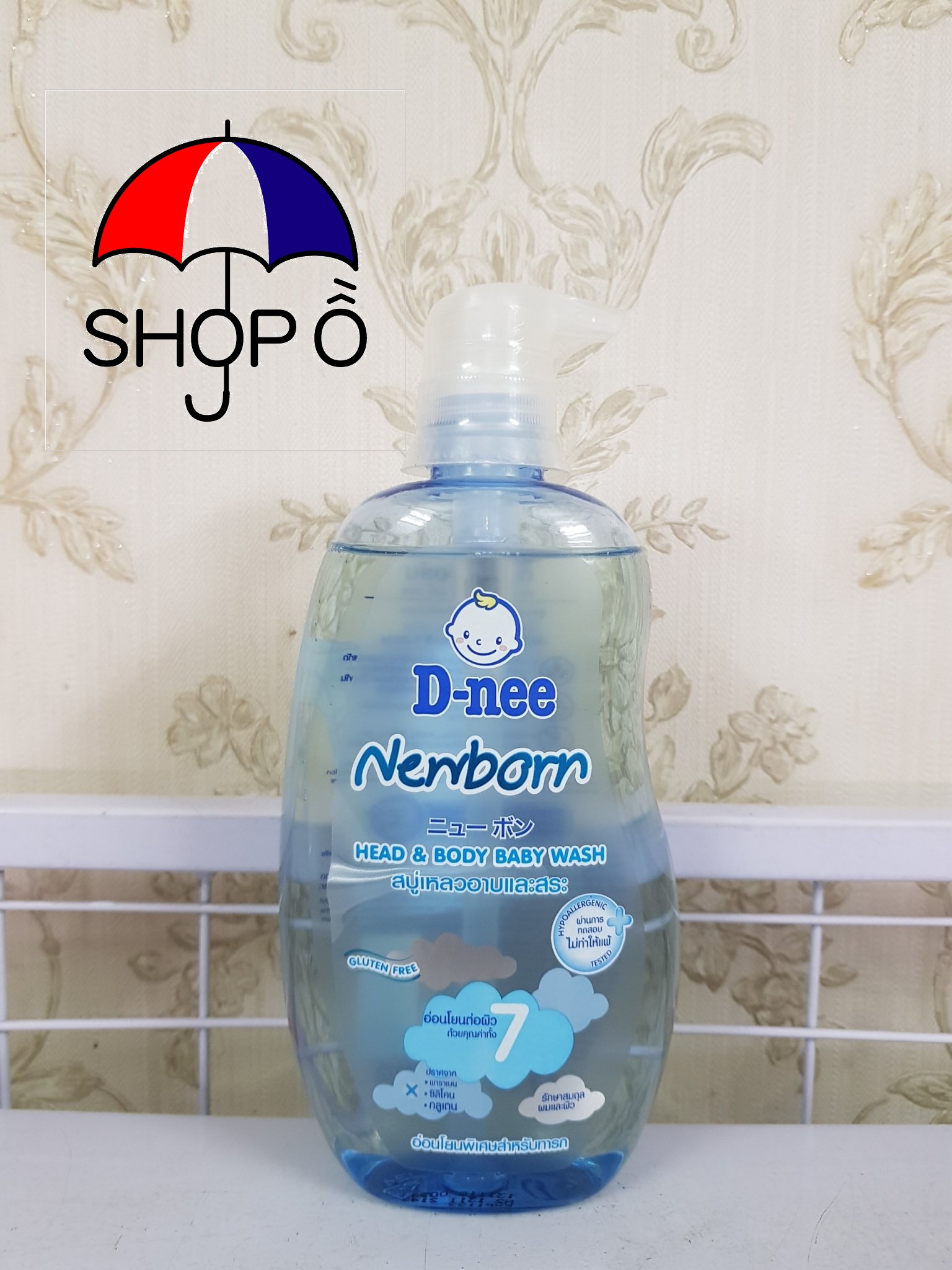 [HCM]Sữa tắm gội toàn thân cho bé Dnee 380ml