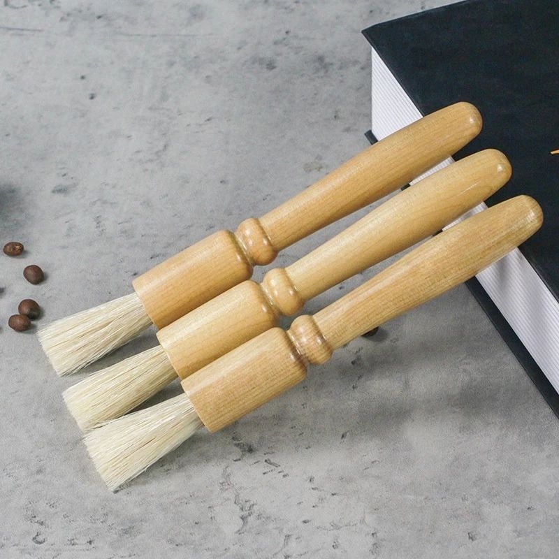 Cọ Vệ Sinh Máy Pha Cafe Cán Gỗ
