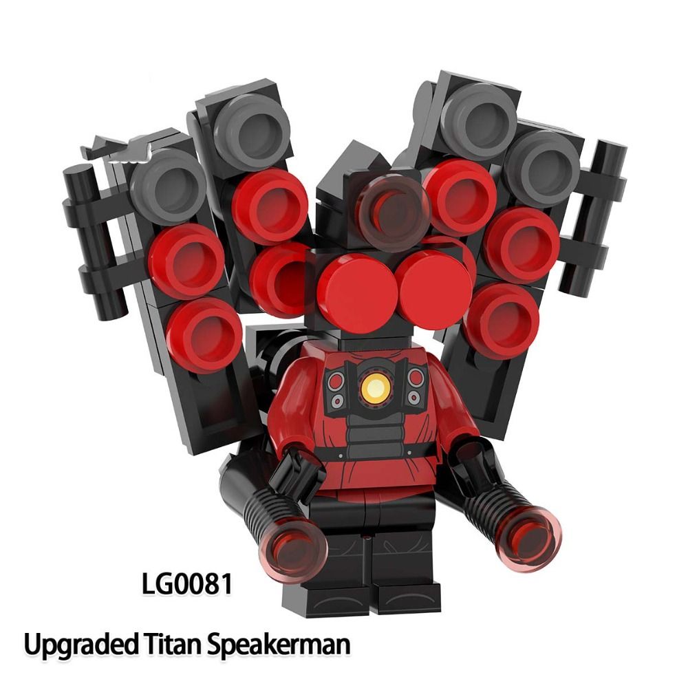 STKE Skibidi Toilet Skibidi Toilet Bricks Dolls Titan TV Man Speakerman ...