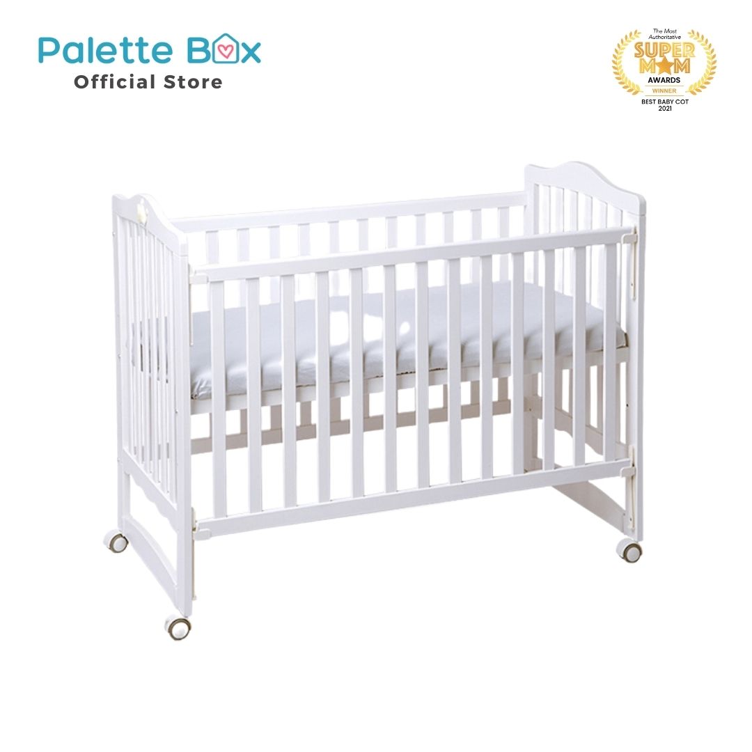 Palette Box Sweet Dreams 7-in-1 Convertible Baby Cot Rocker