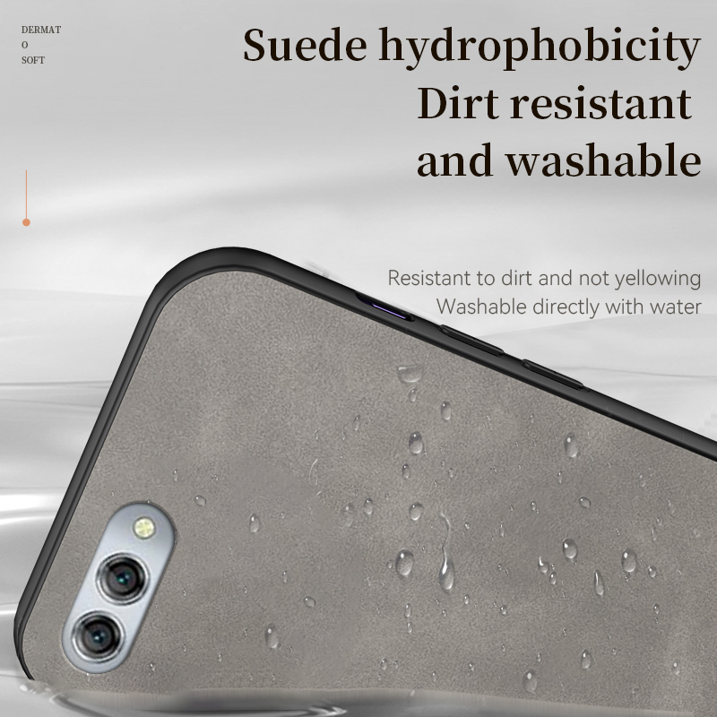 For Huawei Nova 2s Case Huawei Nova2s TPU Soft Shockproof Matte Phone Casing Leather Texture Cover