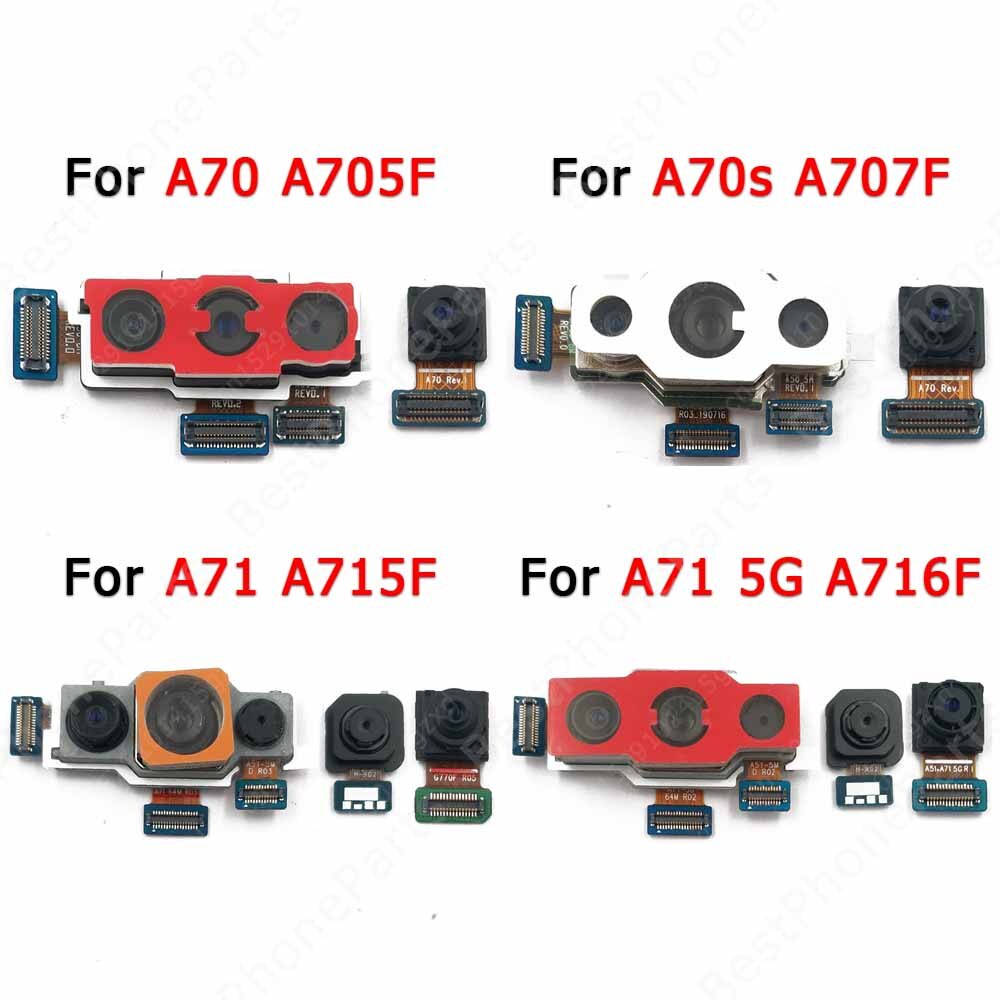 Original Rear Front Camera For Samsung Galaxy A71 5G A70s A70 Back