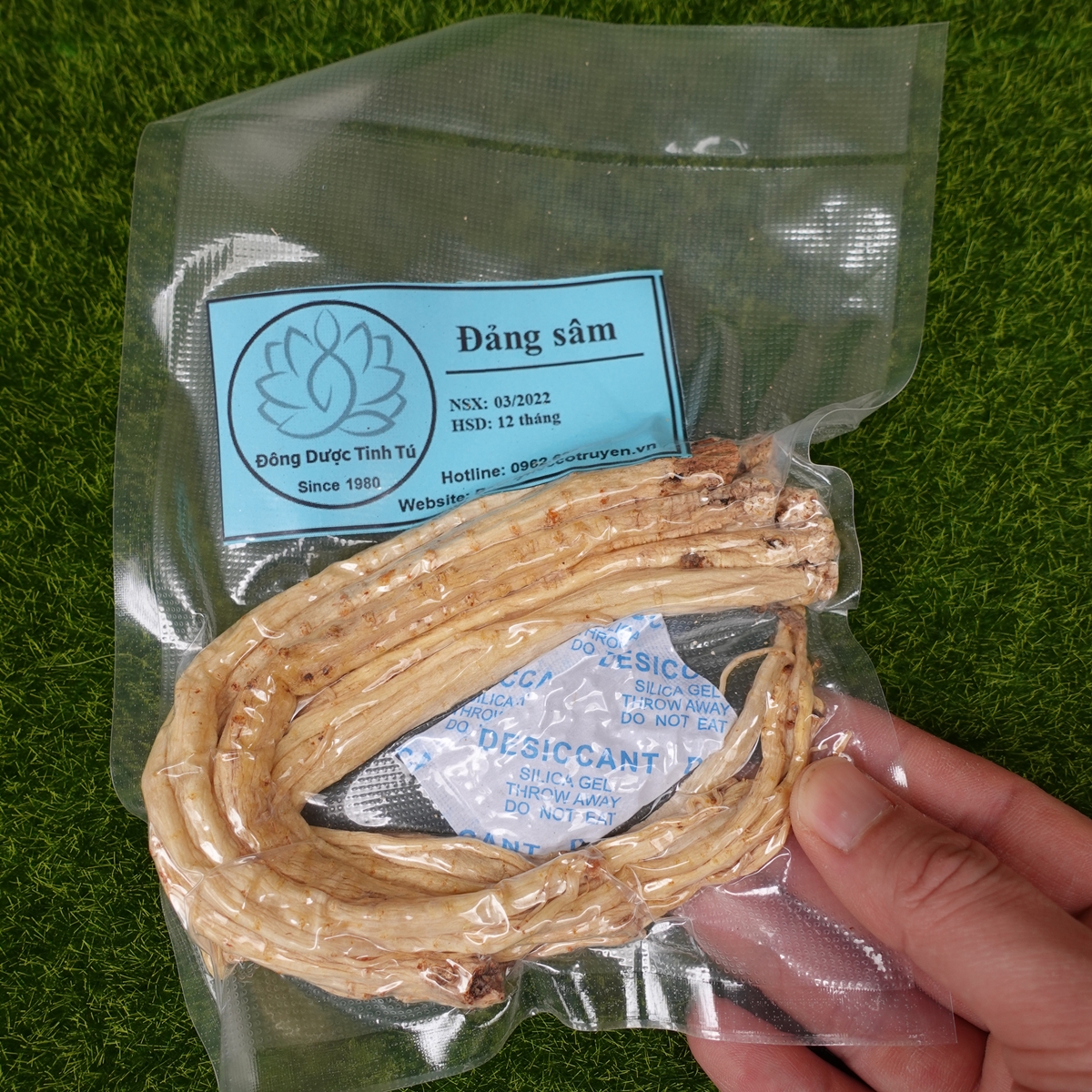Đảng sâm 100g, dược liệu loại 1, khô, sạch