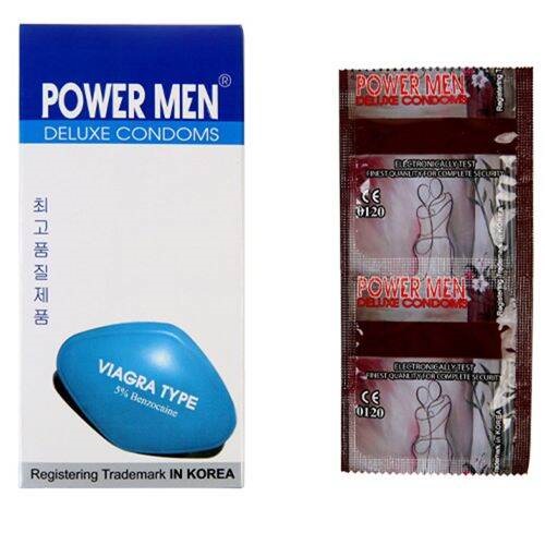 Bao cao su Powermen Viagra mỏng kéo dài thời gian