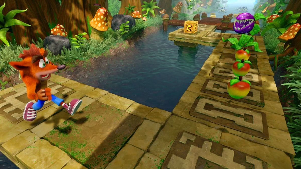 Đĩa Game Crash Bandicoot N. Sane Trilogy Ps4