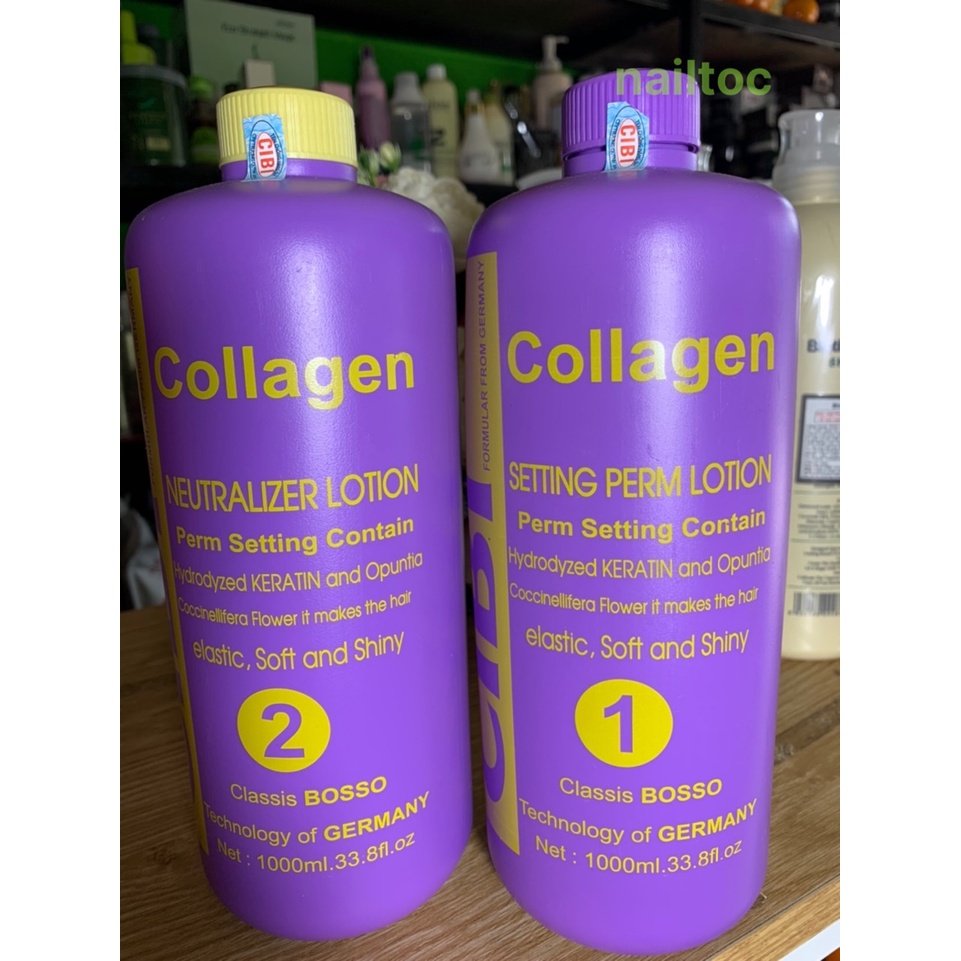 Thuốc uốn setting đa năng CIBI collagen 1000ml