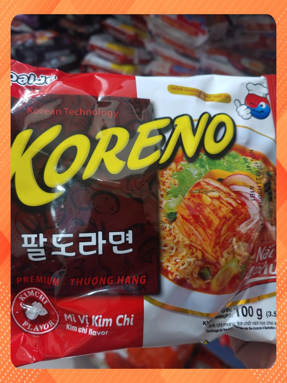 Mì Koreno các loại gói 100g