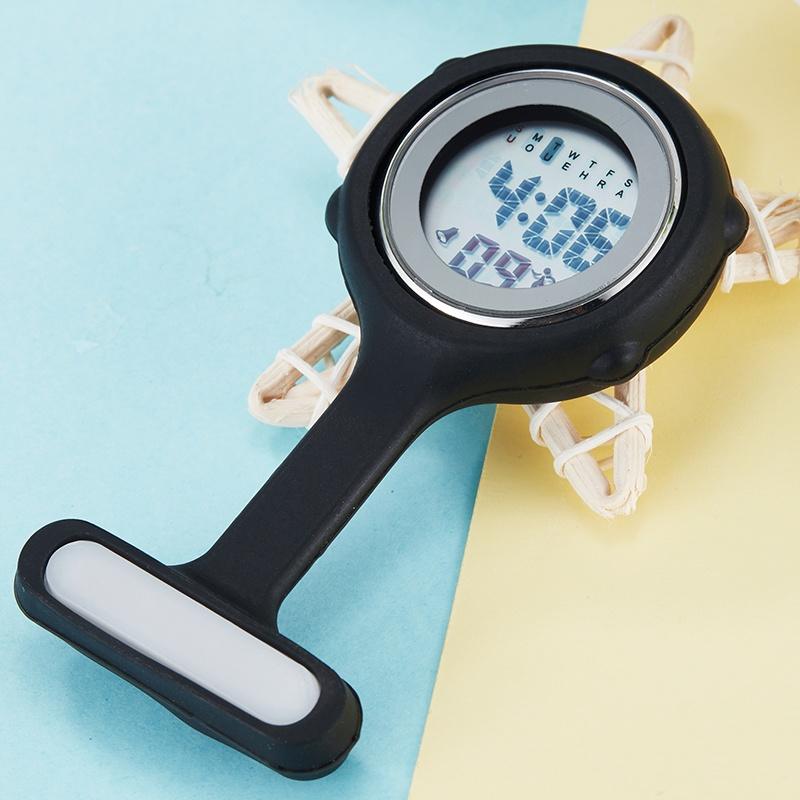 【Exclusive Offer】Fashion Digital Nurse Watch Alarm Stopwatch Silicone ...
