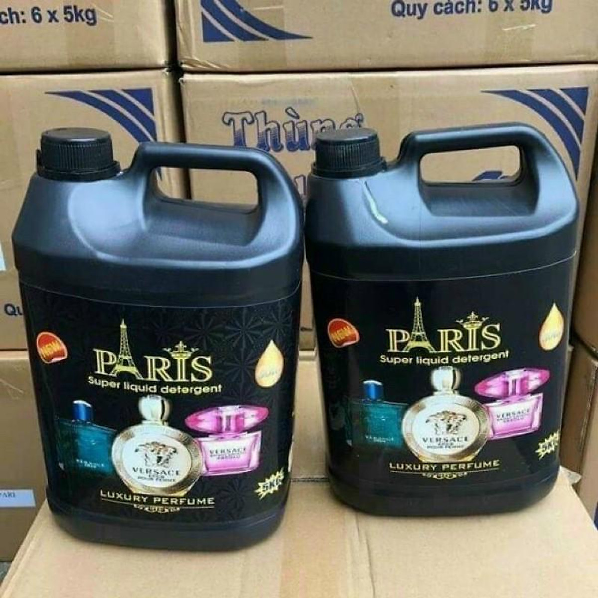 NƯỚC GIẶT PARIS CAN LỚN 5L